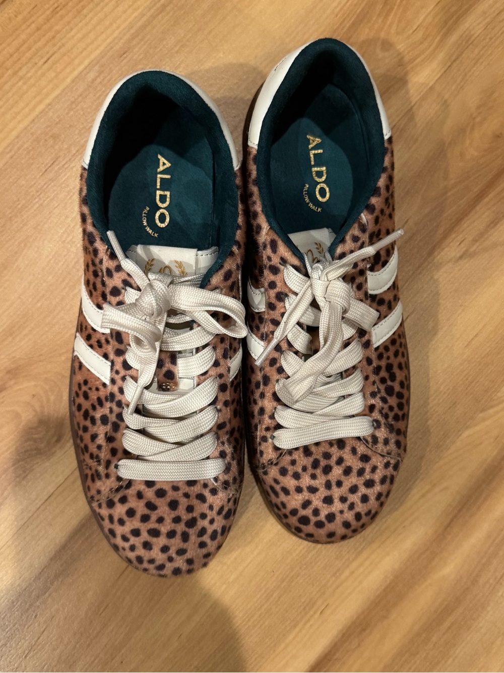 Aldo Cheetah Sneakers Size 38